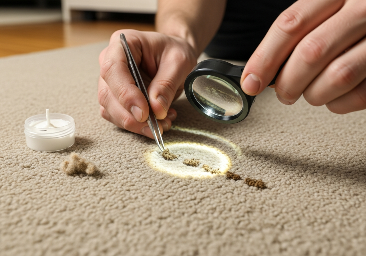 fix carpet insect damage repair in Dubai
