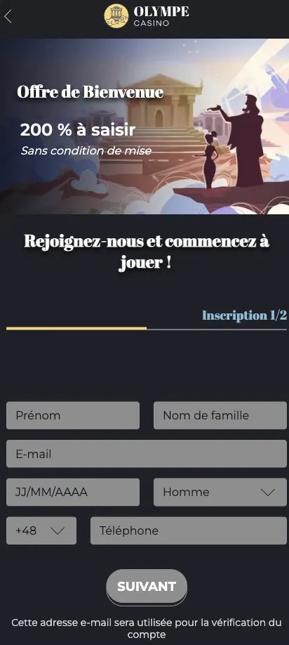 Image: Olympe Casino : Un nouveau paradis des jeux en ligne en France