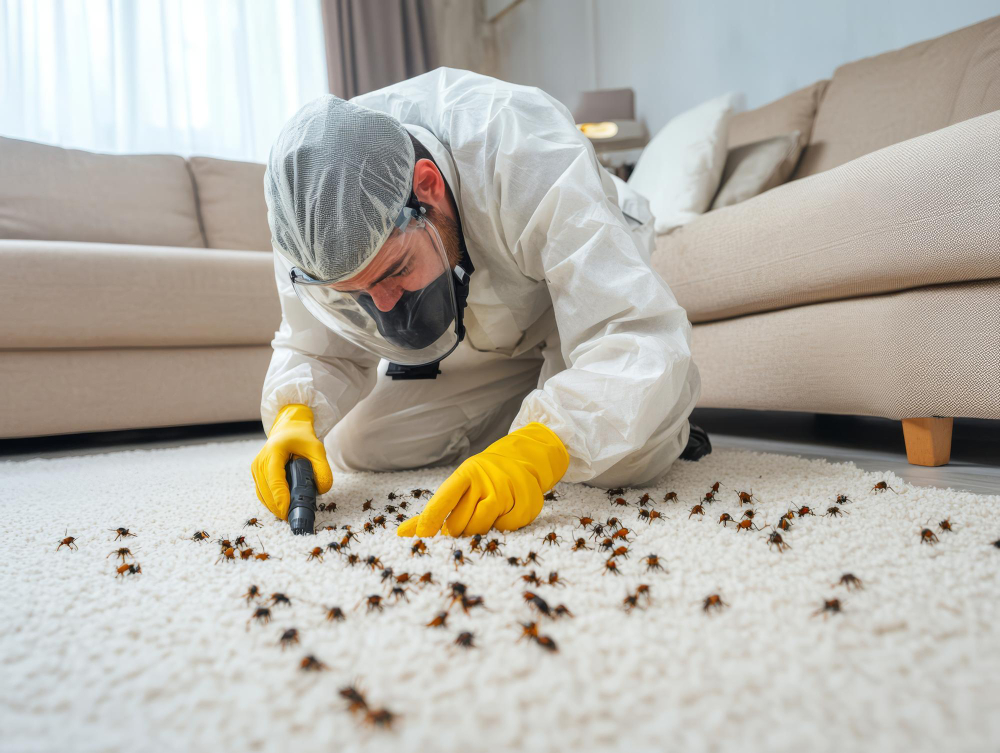 insect damage carpet restoration